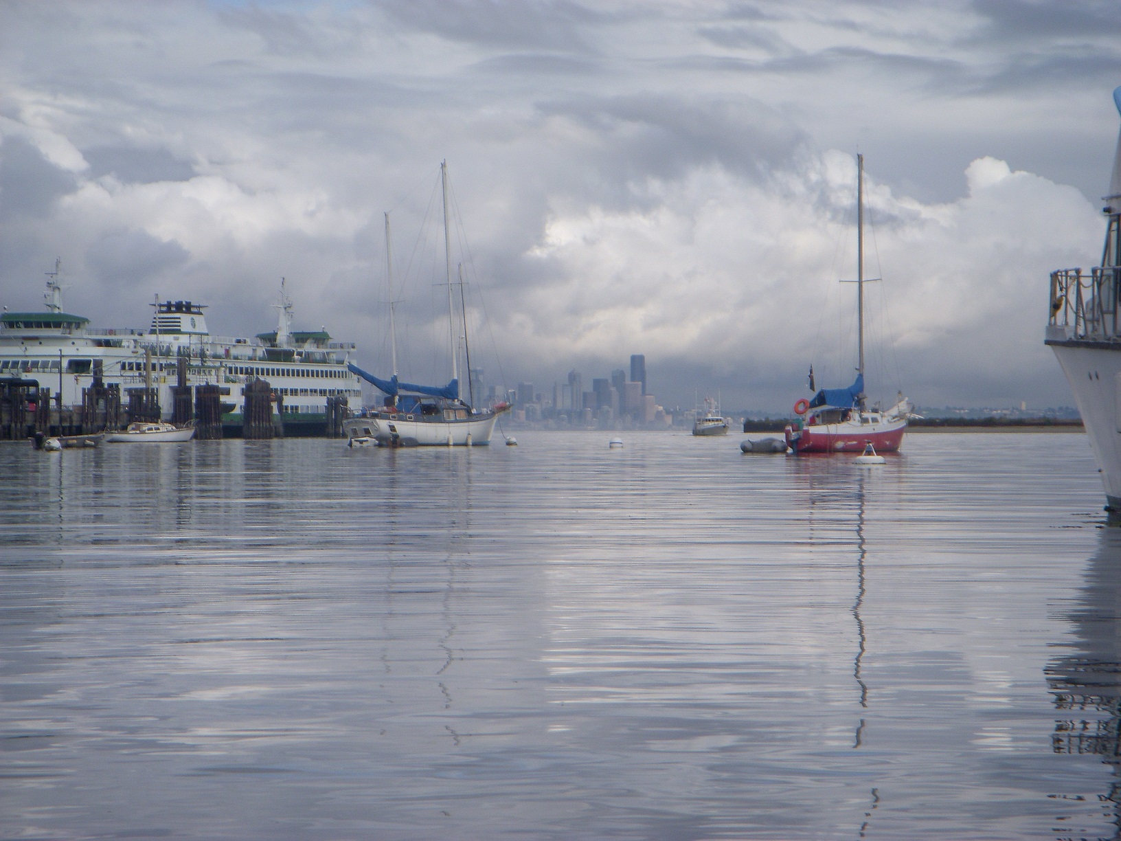 View Of Seattle From Eagle Harbor